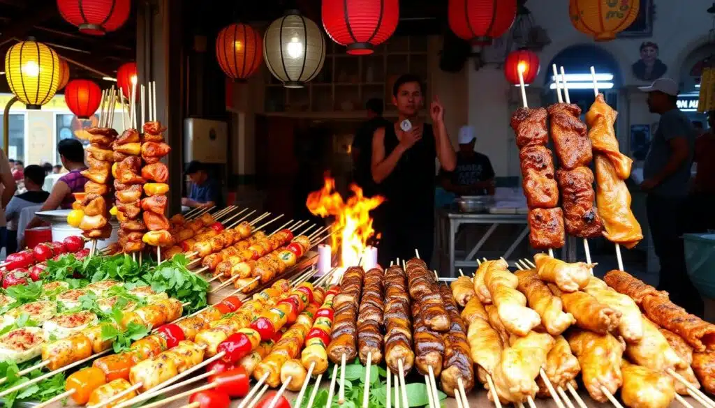 Asian Street Meat Dishes