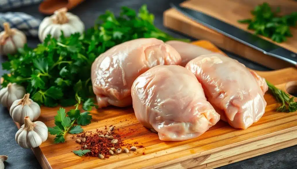 Chicken Thigh Culinary Preparation