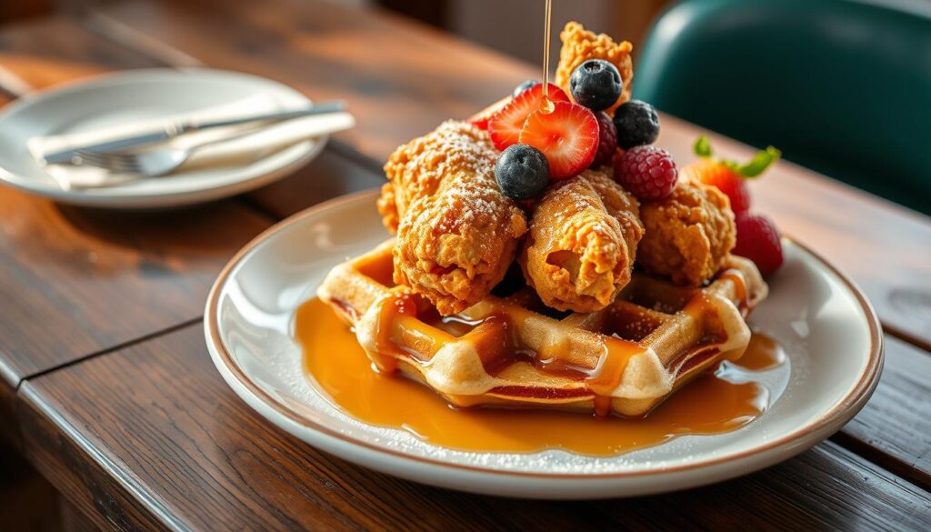 Chicken and Waffles