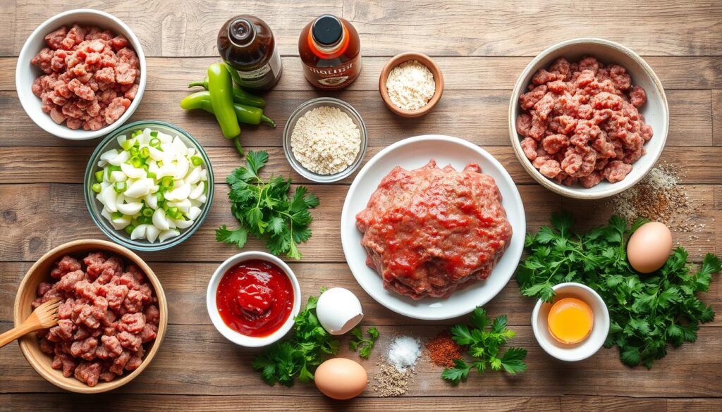 Smoked meatloaf ingredients