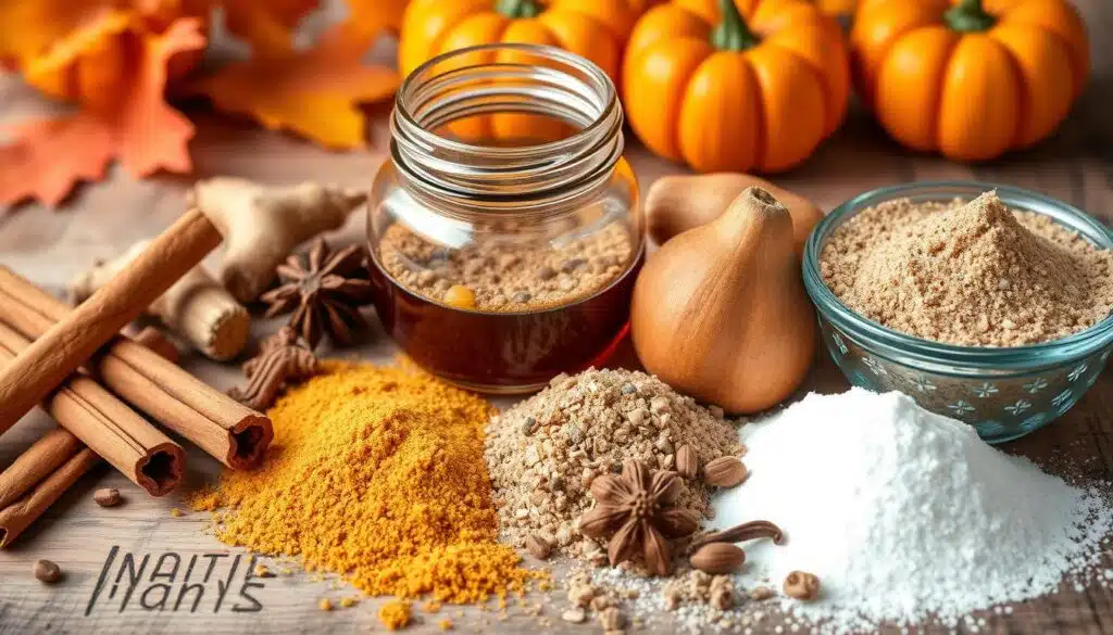 Spices and Sweeteners for Pumpkin Pancakes