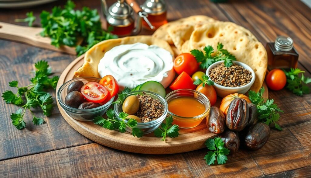 arabic breakfast ingredients