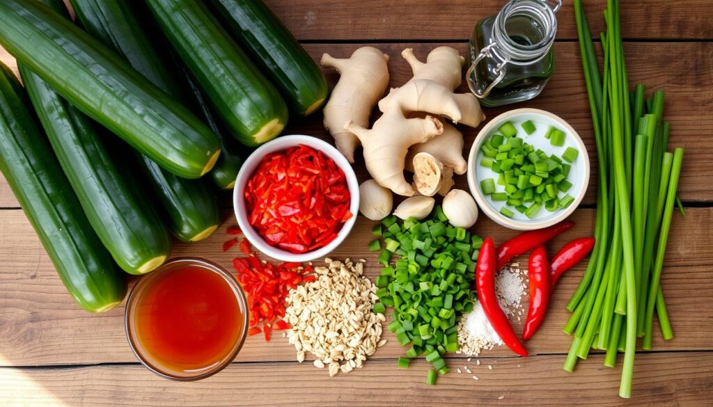 cucumber kimchi ingredients