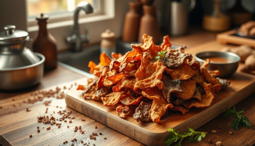 homemade beef chips