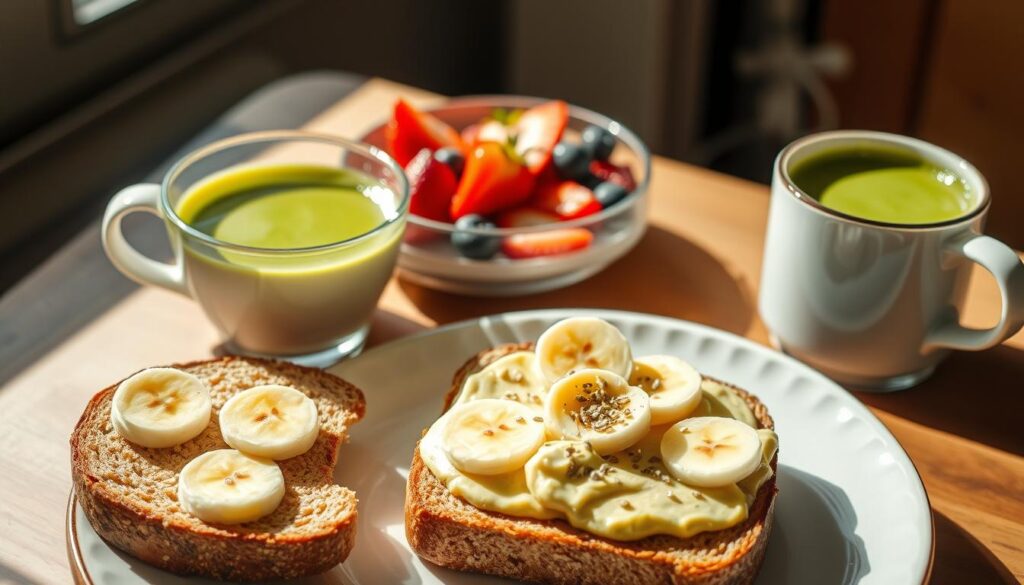 pistachio butter breakfast