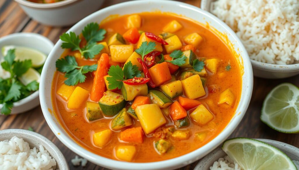 spicy vegetable curries