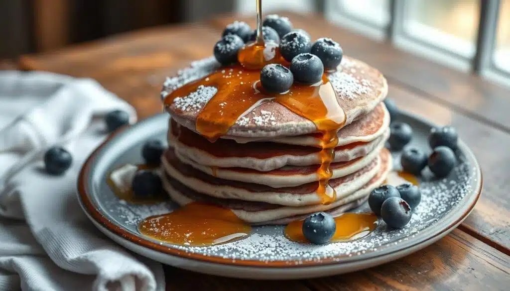 taro flavored pancake recipe